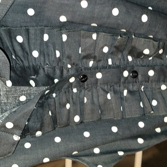 Bailey Blue Polka Dot Dress - Picture 5 of 10